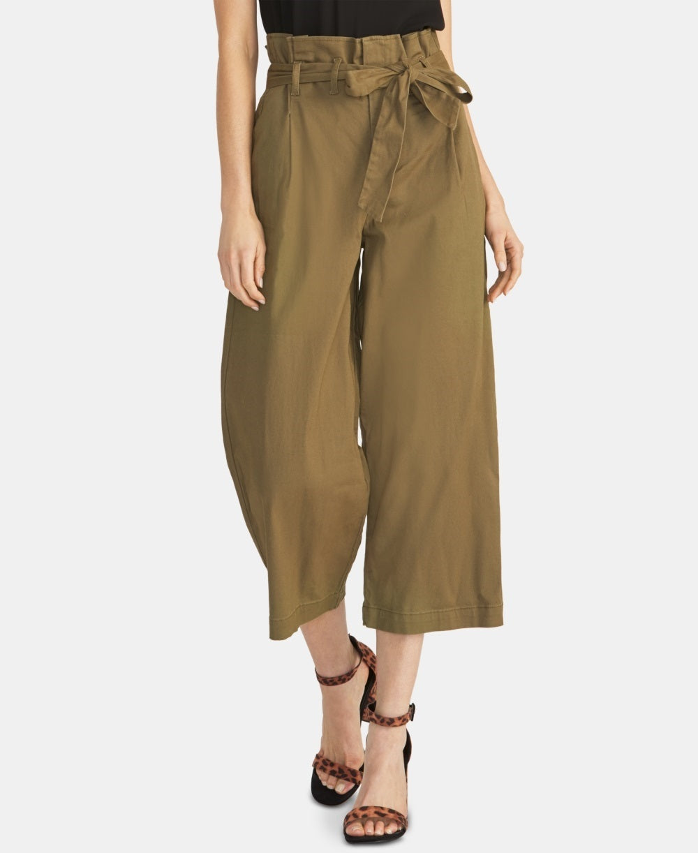 Calça Paperbag Feminina Rachel Roy Verde Tamanho 0