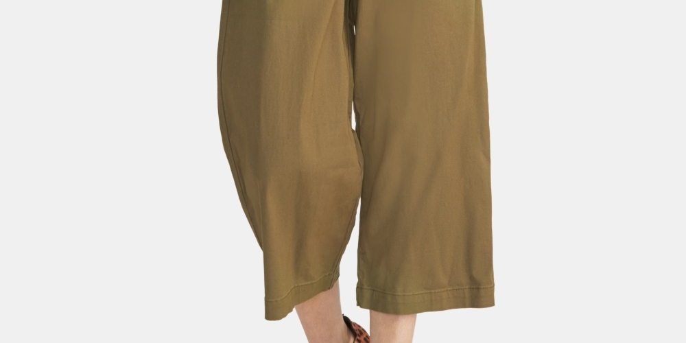 Calça Paperbag Feminina Rachel Roy Verde Tamanho 0