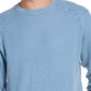 Suéter masculino vintage à prova de intempéries, azul, tamanho médio