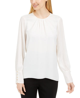 Blusa Calvin Klein Feminina Branca Tamanho Grande
