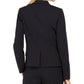 Calvin Klein Blazer Feminino de Botão Único Azul Marinho Tamanho 14