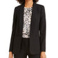 Calvin Klein Parker Twill Blazer Feminino Preto Tamanho 6