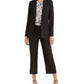Calvin Klein Parker Twill Blazer Feminino Preto Tamanho 6