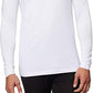 Camisa de gola alta masculina 32 Degrees, branca, tamanho pequeno