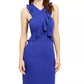 Vestido feminino Avebury com babados cruzados, roxo, tamanho 12, Trina Trina Turk