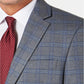 Tommy Hilfiger Masculino Modern Fit Thflex Stretch Windowpane Sport Coat Cinza Tamanho 44