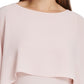 Top estilo capa feminino DKNY rosa tamanho grande