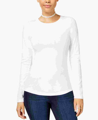 Camiseta Aveto Juniors Manga Longa Branca Tamanho Grande