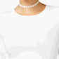 Camiseta Aveto Juniors Manga Longa Branca Tamanho Grande