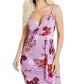 Vestido Guess Feminino Temptress Roxo Tamanho X-S