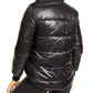 Guess Feminino Felicia Reversível Faux-Faux Puffer Coat Preto Tamanho X-S