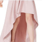 Vestido formal longo sem alças, sem mangas, sem alças, vermelho, tamanho 9