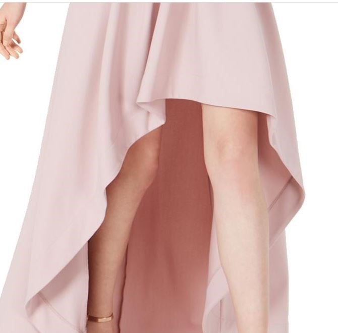 Vestido formal longo sem alças, sem mangas, sem alças, vermelho, tamanho 9