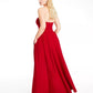 Vestido sem alças alto-baixo Speechless Juniors, vermelho, tamanho 13