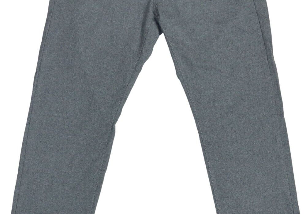 Calças de flanela sob medida da loja masculina da Bloomingdale's