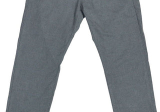 Calças de flanela sob medida da loja masculina da Bloomingdale's