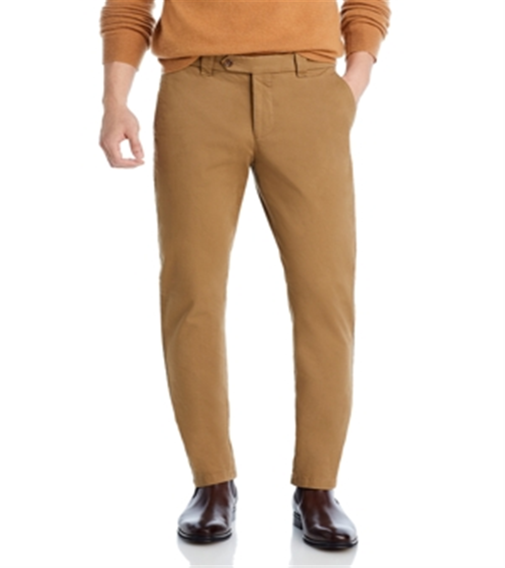 Calça Chino Tailored Fit da The Men's Store na Bloomingdale's, bege, tamanho 38X30