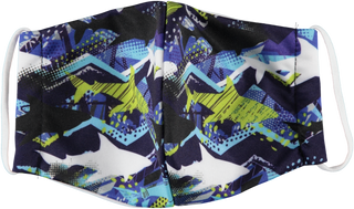 6-Pack: Men's Reusable Machine Washable Masks Mystery (3 Solid + 3 Prints)