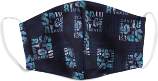 6-Pack: Men's Reusable Machine Washable Masks Mystery (3 Solid + 3 Prints)