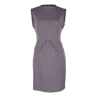 Vestido curto de lã luxuoso – Vestido elegante de inverno feminino