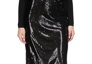 Saia midi com lantejoulas Michael Michael Kors