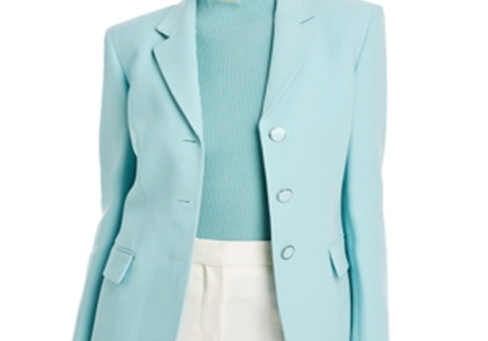 Blazer Lafayette 148 New York com gola entalhada e três botões