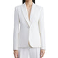 Blazer Lafayette 148 New York Peak com botões e lapela, branco