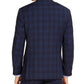 Jaqueta Masculina Michael Kors Classic-Fit Airsoft Stretch Azul Marinho Xadrez Tamanho 48