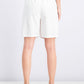 Shorts de algodão com cordão feminino Karen Scott, tamanho natural, tamanho extragrande