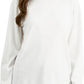 Karen Scott Suéter Feminino Gola Mock com Tachas Tamanho Natural Extra Pequeno