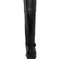 Botas de montaria Karen Scott Vickyy, sapatos femininos, pretos, tamanho 5 M