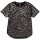 Blusa feminina Alfani com estampa animal e estampa de animal, cinza escuro, tamanho pequeno