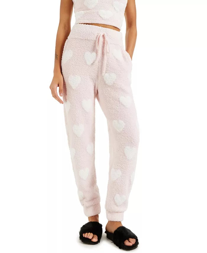 Calça de moletom feminina CULPOS x Fuzzy Knit da INC International Concepts, rosa brilhante, tamanho XX-G