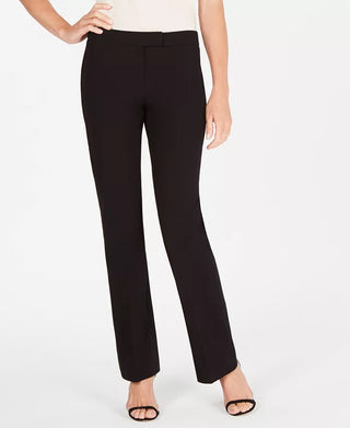 Anne Klein Women's Modern Dress Pants Black Size 8