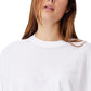 Camiseta feminina Cotton On Kyle Batwing manga comprida branca tamanho X-G