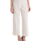 Calça cropped de crepe Fallon feminina Riley &amp; Rae, branca, tamanho 12