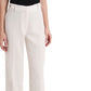 Calça cropped de crepe Fallon feminina Riley &amp; Rae, branca, tamanho 12
