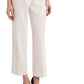 Calça cropped de crepe Fallon feminina Riley &amp; Rae, branca, tamanho 12