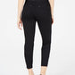 Calça skinny Curvy Ponte feminina da INC International Concepts, preta, tamanho 12
