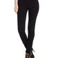 Calça skinny Curvy Ponte feminina da INC International Concepts, preta, tamanho 14
