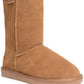 Botas de inverno altas Bearpaw Emma, ​​sapatos femininos Rustcopper, tamanho 9