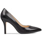 Sapatos femininos Nine West Flax bico fino preto tamanho 6 M