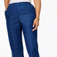 Calça jeans capri feminina Alfred Dunner Petite Pull-On azul escuro tamanho 18P