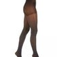 Meia-calça feminina DKNY com estampa de leopardo, cinza, tamanho pequeno