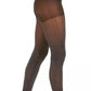 Meia-calça feminina DKNY com estampa de leopardo, cinza, tamanho pequeno