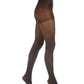 Meia-calça feminina DKNY Leopard cinza tamanho grande