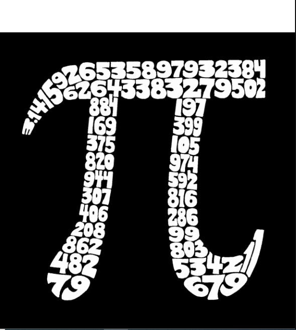 Camiseta regata feminina premium Word Art Flowy The First 100 Digits Of Pi, preta, tamanho médio