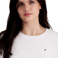 Blusa Tommy Hilfiger Feminina Manga Longa Branca Tamanho Extra Grande