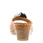 Sandália feminina Gc Shoes Sydney Wedge, marrom, tamanho 7,5 M