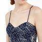 Vestido infantil Blondie Nites Glitter Fireworks Fit &amp; Flare Azul Tamanho 1